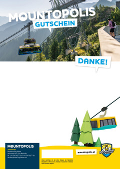 Gutscheinvorlage Paar bei der Sonnenaufgangswanderung