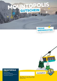 Gutscheinvorlage Weichnachtskarte