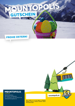 Gutscheinvorlage Winterwanderfamilie