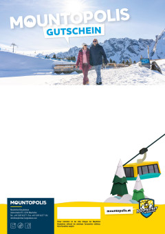 Winterwanderung von zwei Senioren